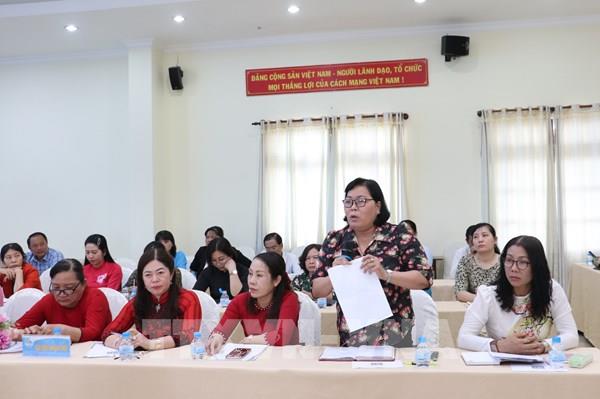 Bến Tre nêu giải pháp phát triển đảng cho đội ngũ chi hội trưởng phụ nữ